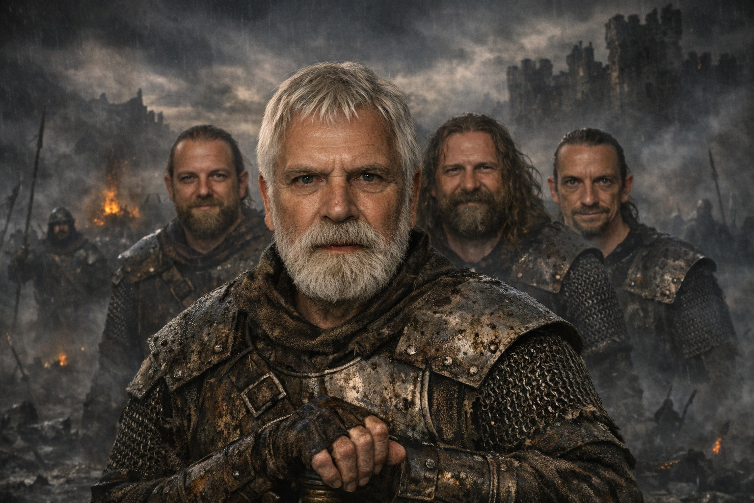 Chuck, Dirk, Jurgen, Sascha